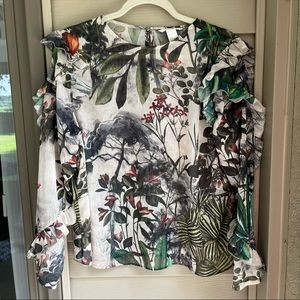 H&M blouse Size 12, fits like M